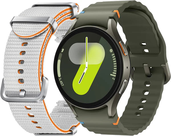 Smart Watch7 : AI-Powered (44mm, Green, BT+LTE) with 3nm Processor | Dual GPS | Sapphire Glass & Armour Aluminum | 5ATM & IP68 | HR, SpO2, BP & ECG Monitor | 1-Year Warranty | 14-Day Hassle-Free Returns + Free Earbuds Pro2 [Imported Quality]