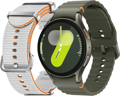 Smart Watch7 : AI-Powered (44mm, Green, BT+LTE) with 3nm Processor | Dual GPS | Sapphire Glass & Armour Aluminum | 5ATM & IP68 | HR, SpO2, BP & ECG Monitor | 1-Year Warranty | 14-Day Hassle-Free Returns + Free Earbuds Pro2 [Imported Quality]